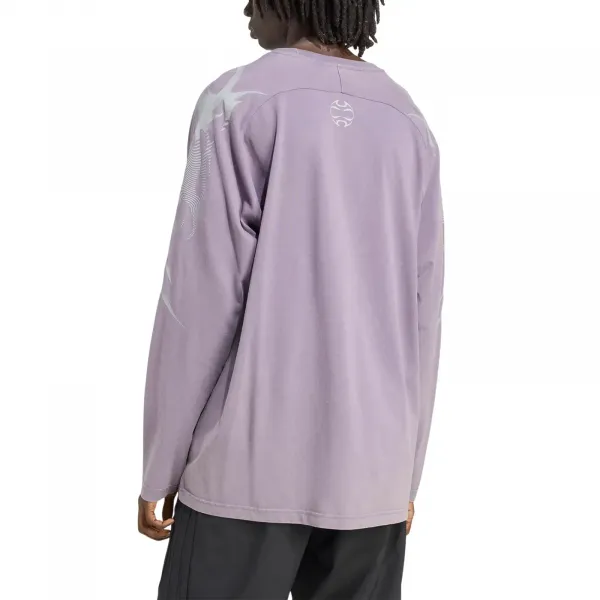 adidas Adilenium Season 4 Teamgeist Graphic Longsleeve Tee "Shadow Violet" (KF8542)