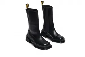 Dr. Martens Maybole Hi Square Toe Leather Chelsea W "Black" (DM41993001)