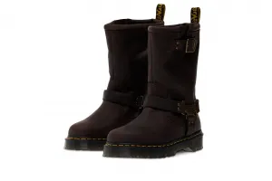 Dr. Martens Anistone High Leather Biker "Dark Brown" (DM31901201)