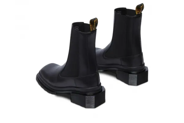 Dr. Martens Maybole Square Toe Leather Chelsea W "Black" (DM32069001)