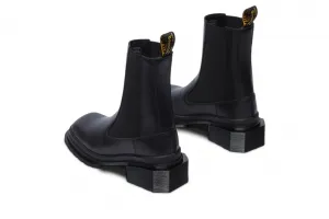 Dr. Martens Maybole Square Toe Leather Chelsea W "Black" (DM32069001)