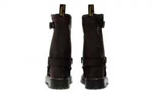 Dr. Martens Anistone High Leather Biker "Dark Brown" (DM31901201)