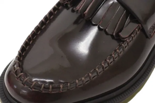 Dr. Martens Adrian Arcadia Leather Tassel Loafers "Cherry Red" (DM14573601)