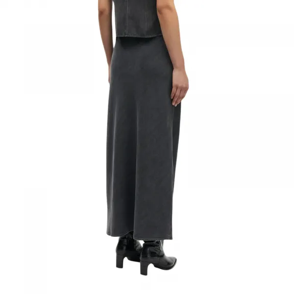 Samsøe Samsøe Saclara Skirt 15645 W "Grey Cloud" (F25400062-GREY-CLOUD)