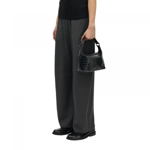 Samsøe Samsøe Saroko Trousers 15449 W "Dark Grey Mel." (F25400074-DARK-GREY)