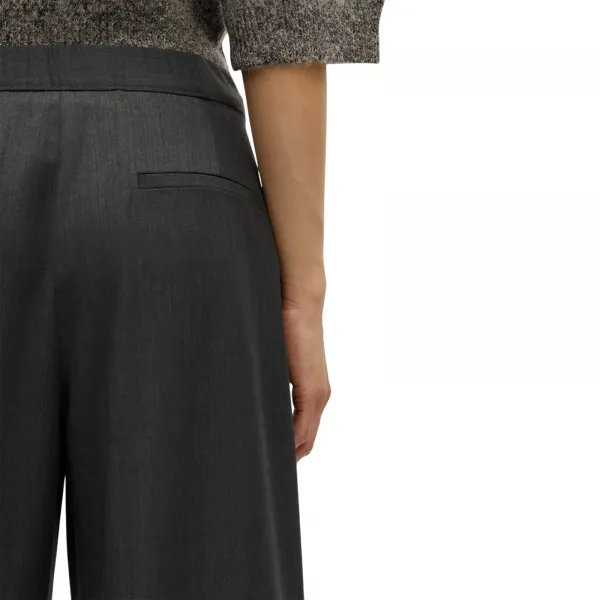 Samsøe Samsøe Saroko Trousers 15449 W "Dark Grey Mel." (F25400074-DARK-GREY)