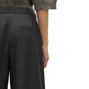 Samsøe Samsøe Saroko Trousers 15449 W "Dark Grey Mel." (F25400074-DARK-GREY)