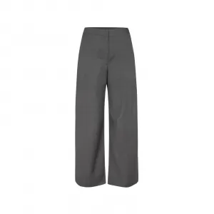 Samsøe Samsøe Saroko Trousers 15449 W "Dark Grey Mel." (F25400074-DARK-GREY)
