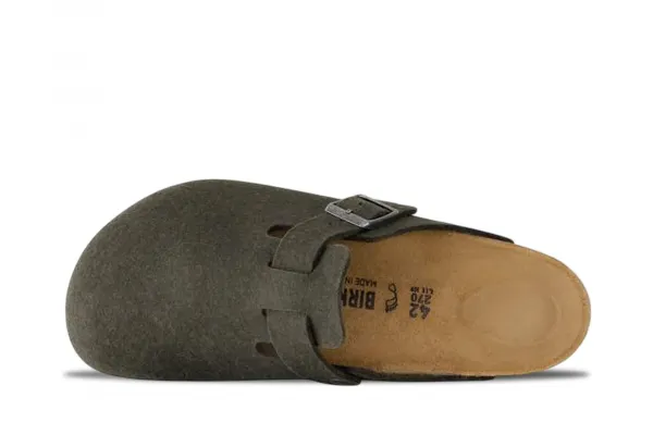 Birkenstock Boston Wool Felt "Thyme" (1030693)