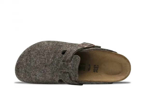 Birkenstock Boston Wool Felt "Cocoa" (160583)