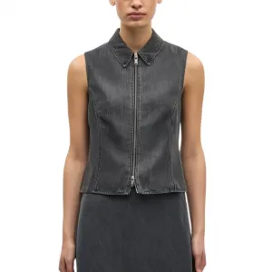 Samsøe Samsøe Saari Top 15645 W "Grey Cloud" (F25400064-GREY-CLOUD)