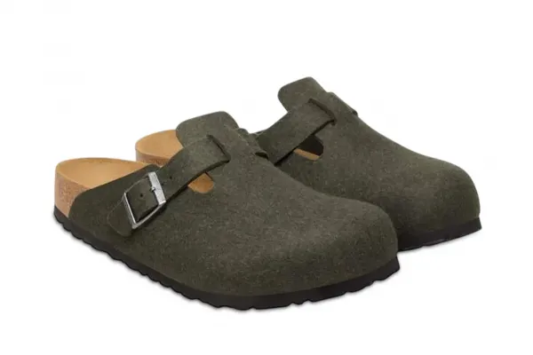 Birkenstock Boston Wool Felt "Thyme" (1030693)
