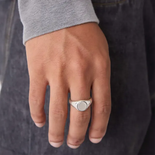 TwoJeys Elliptical Ring "Silver" (320426001)