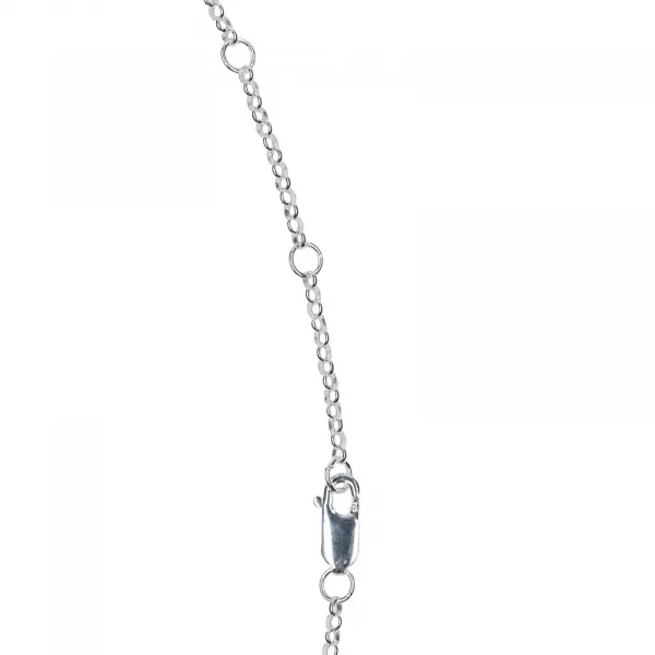 TwoJeys Icon Link Ruby Necklace "Silver" (317626001)
