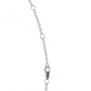 TwoJeys Icon Link Ruby Necklace "Silver" (317626001)