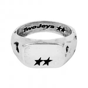 TwoJeys Elongated Ring "Silver" (300326001)