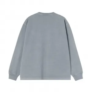 Carhartt WIP L/S Torion Pocket T-Shirt "Office Blue Grind Wash" (I035958-3GBB7)