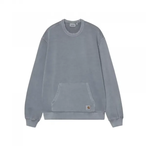 Carhartt WIP Torion Sweat "Office Blue Grind Wash" (I036054-3GBB7)