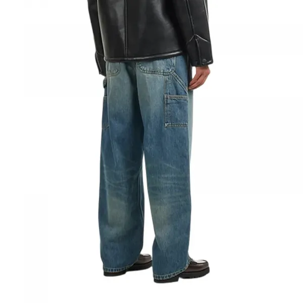 Carhartt WIP Brandon Double Knee Pant W "Blue Grind Wash" (I036323-01B7)