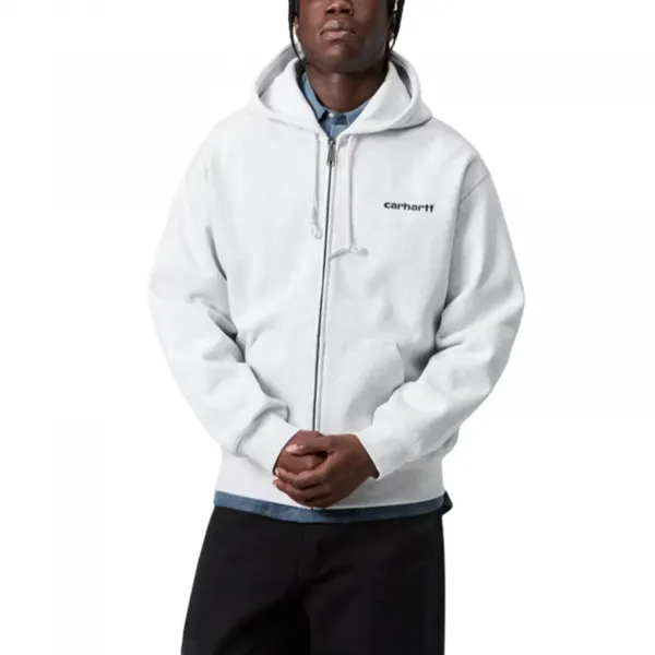 Carhartt WIP Hooded Archive Lines Jacket "Ash Heather" (I036013-482XX)