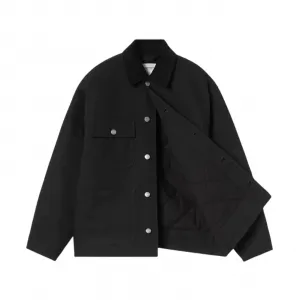 Carhartt WIP OG Michigan Coat W "Black Grind Wash" (I036315-00EB7)