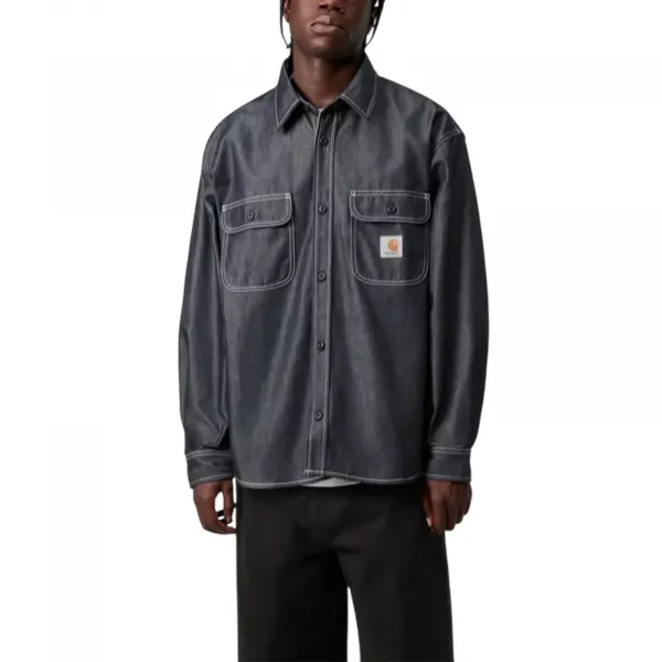Carhartt WIP Tigan Shirt Jacket "Blue Rigid" (I036263-0101)