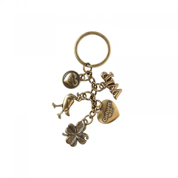 Carhartt WIP Charms Keychain "Gold" (I036278-3KXX)