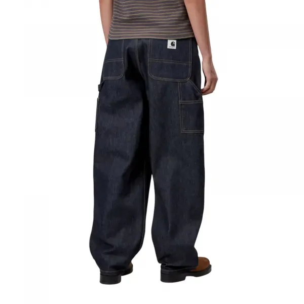 Carhartt WIP Brandon Double Knee Pant W "Blue Rigid" (I036323-0101)