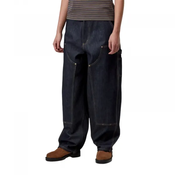 Carhartt WIP Brandon Double Knee Pant W "Blue Rigid" (I036323-0101)