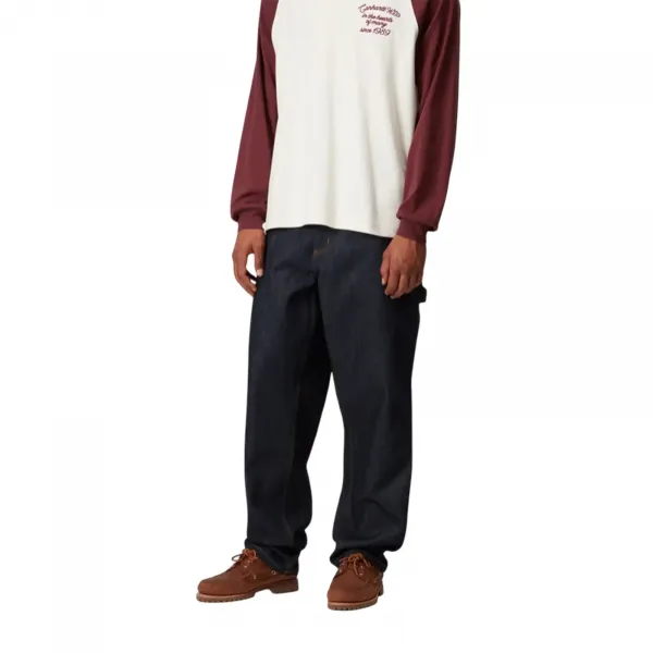 Carhartt WIP Single Knee Pant "Blue Rigid" (I032024-0101)