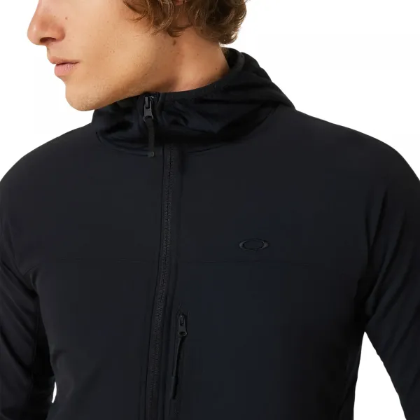 Oakley Bowls Alpha Full Zip Hoodie "Blackout" (FOA407384-02E)