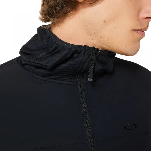 Oakley Bowls Alpha Full Zip Hoodie "Blackout" (FOA407384-02E)