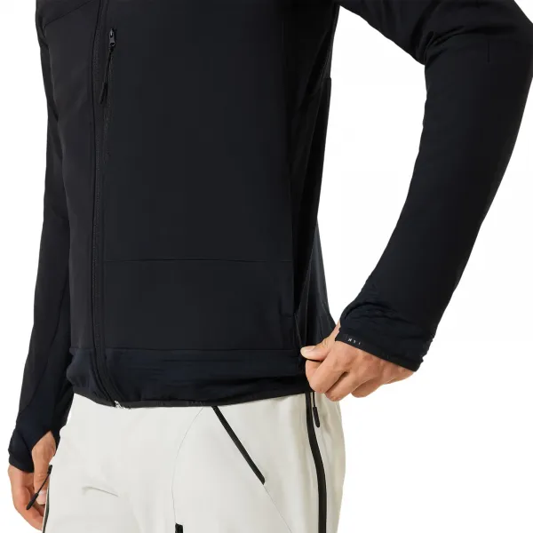 Oakley Bowls Alpha Full Zip Hoodie "Blackout" (FOA407384-02E)