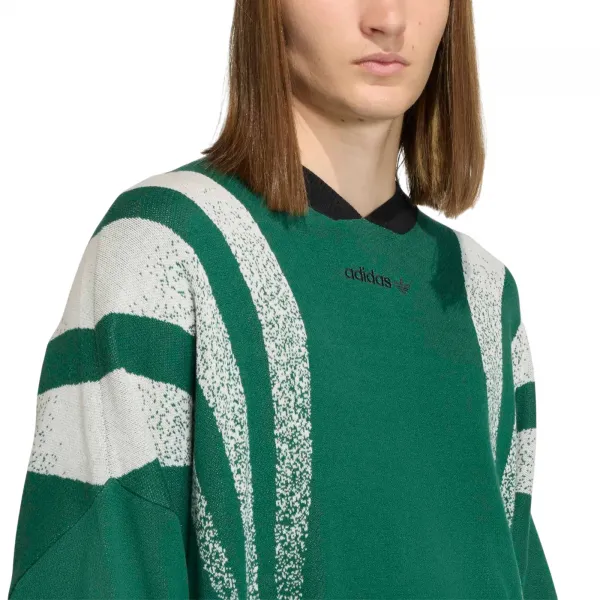 adidas Santiago Loose Fully Fashion Knit Jersey "Collegiate Green" (KC9064)