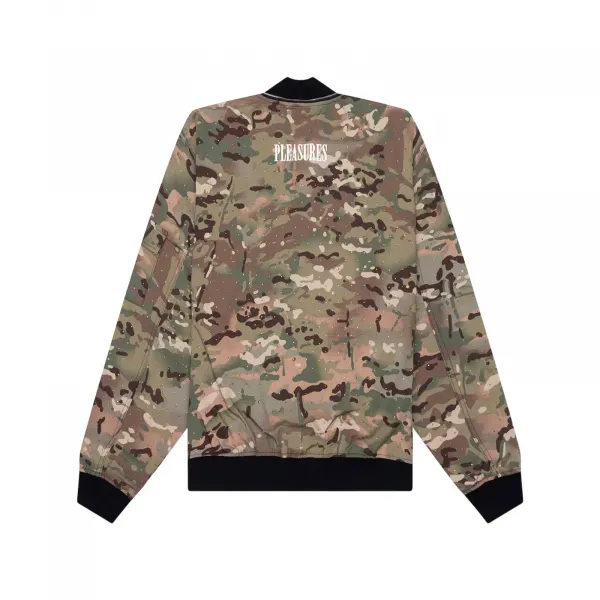 Pleasures Gem Bomber "Camo" (P25F019-CAMO)