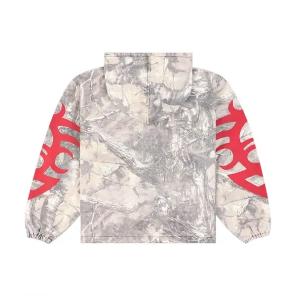 Pleasures Hunt Canvas Poncho Hoodie "Camo" (P25F031-CAMO)