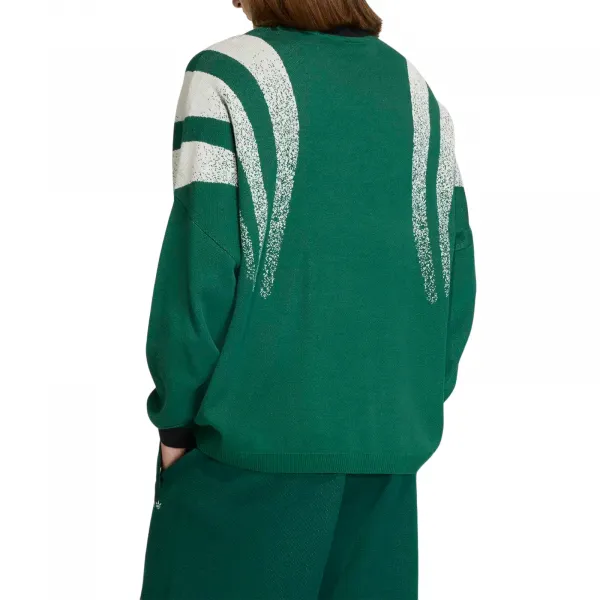 adidas Santiago Loose Fully Fashion Knit Jersey "Collegiate Green" (KC9064)