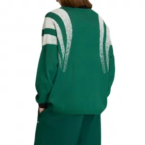 adidas Santiago Loose Fully Fashion Knit Jersey "Collegiate Green" (KC9064)