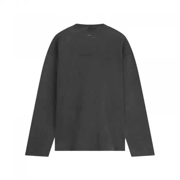 Filling Pieces Sweatshirt Boxy Embroidered "Vintage Black" (422430501142-136)