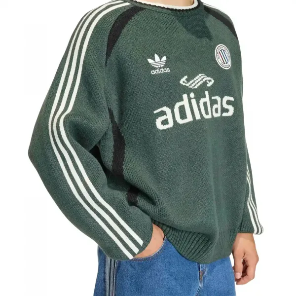 adidas Adicolor Blokecore Pullover "Mineral Green" (KQ5082)