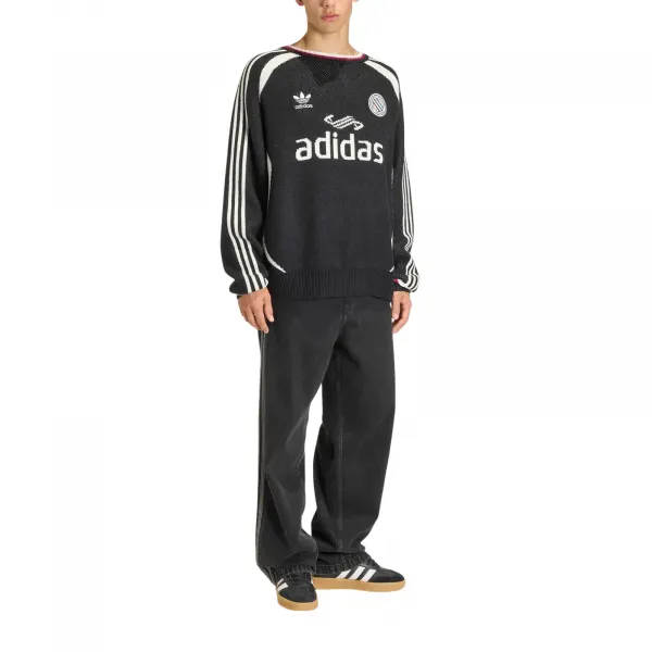 adidas Adicolor Blokecore Pullover "Black" (KQ5080)