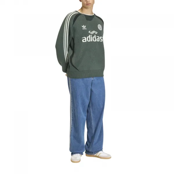 adidas Adicolor Blokecore Pullover "Mineral Green" (KQ5082)