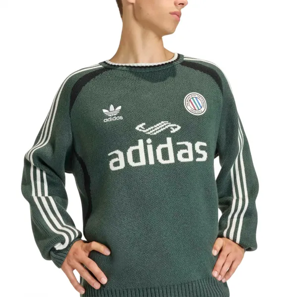 adidas Adicolor Blokecore Pullover "Mineral Green" (KQ5082)
