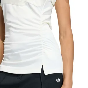 adidas Reconstructed Logo Slim Top W "White" (KC6531)