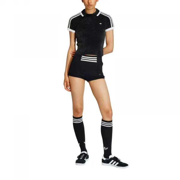 adidas Knitted Cali T-Shirt W "Black" (KD2428)