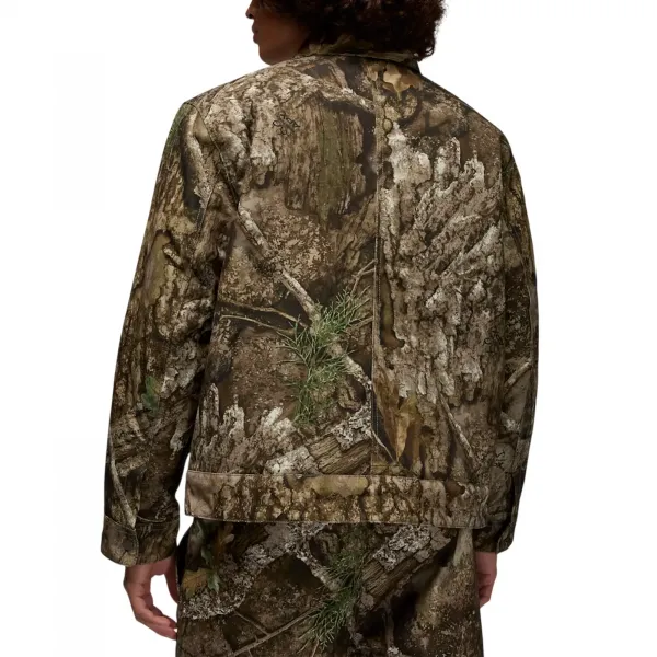 Jordan Brand Flight Chicago Realtree Jacket "Medium Olive" (HV0649-222)