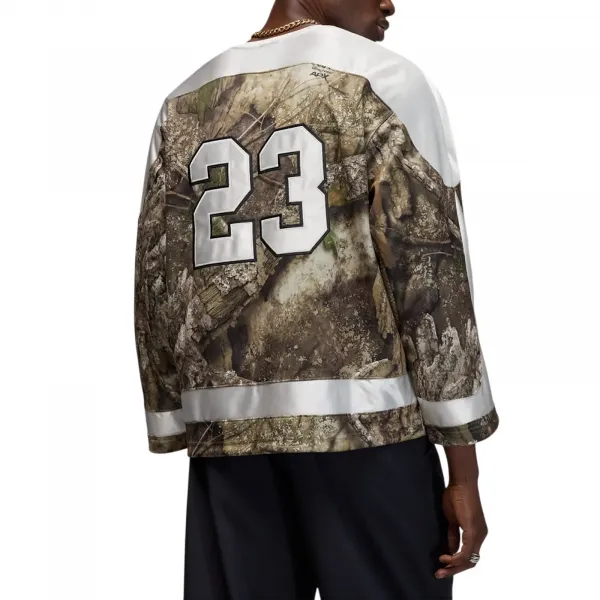 Jordan Brand Brooklyn Realtree Hockey Jersey "Medium Olive" (IB3964-222)