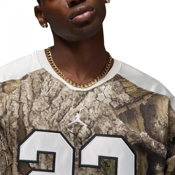 Jordan Brand Brooklyn Realtree Hockey Jersey "Medium Olive" (IB3964-222)