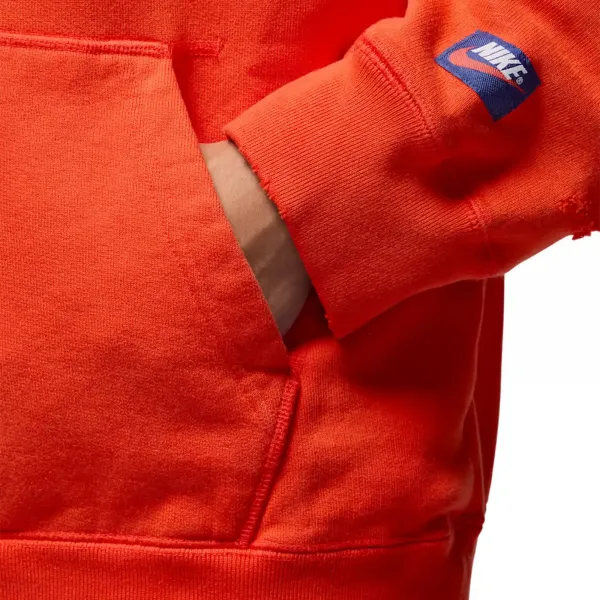 Jordan Brand Rare Air Fleece Pullover Hoodie "Chile Red" (IB3003-673)
