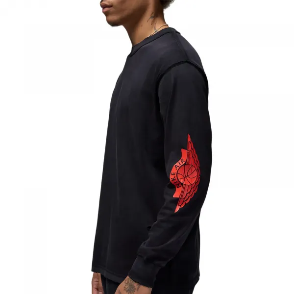 Jordan Brand Rare Air Longsleeve T-Shirt "Black" (IB3134-010)